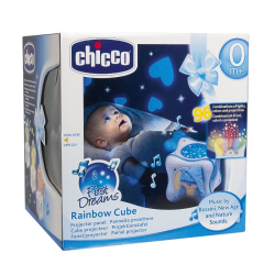 Proiettore Rainbow Cube Chicco azzurro