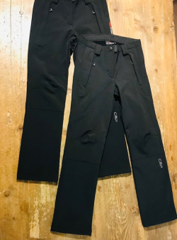 Pantaloni tecnici da montagna neri 8-9a CMP