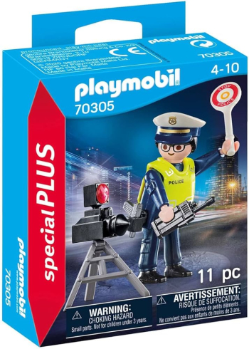 Playmobil omino della polizia 70305 NUOVO